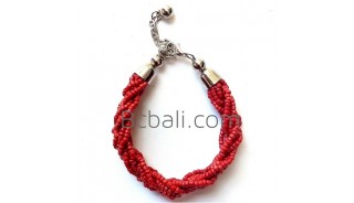 bali beads braided bracelets jewelry designs