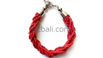 bali beads braided bracelets jewelry designs