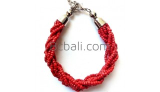 bali beads braided bracelets jewelry designs