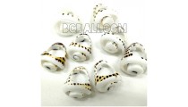 tiger shells organic rings ethnic