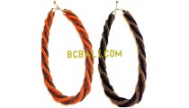 two model bycolor necklaces beads