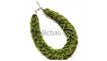 full beads handmade necklace wrap chokers bali design