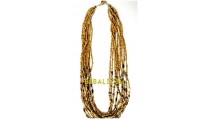 multi layer beads charming necklaces