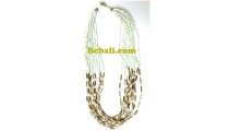 necklaces beading multi seeds charms