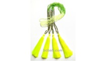 crystal beads tassels necklaces fashion