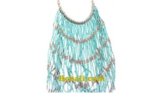 chandelier fashion necklaces choker multi strand glass 