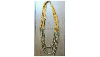 bead necklaces bali 4 strand