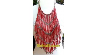 rumbai necklaces long seed glass beads fashion 