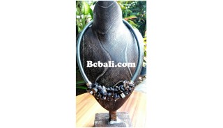 choker necklaces beads shells Bali