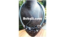 choker necklaces beads shells Bali