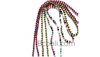 fashion necklaces long strand crystal beaded