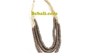 strings leather strands steels charms necklaces