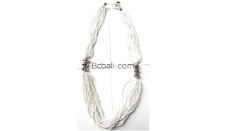 bali bead necklace multiple stand design