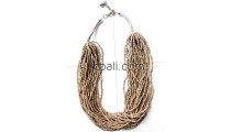 multi layers beads necklaces handmade fashion bali design