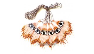 evil eyes pendant crystal bead miyuki fashion jewelry bali