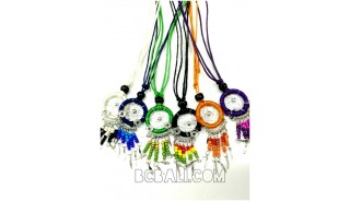 fashion beads necklaces pendant dream catcher