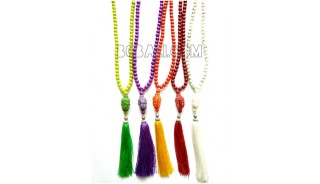 necklaces tassel yoga budha pendant beads pendant