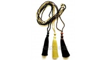 wooden beads tassels pendant necklaces 
