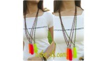 crystal beads tassels pendant necklaces new 