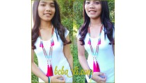 fashion necklaces tassels mala bead handmade designs