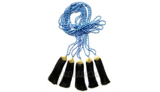 bead stone necklaces tassels black golden chrome