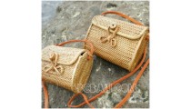 wallet purses bag ata grass hand woven handmade balinese design