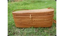 handmade handbag rattan grass women fashion antiq