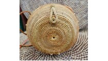 new ata rattan hand woven round circle design ethnic handmade