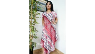 bali dressed women fashion bali clothing hand stamp rayon