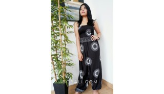bali women jumpsuit clothes fashion design pattern black color