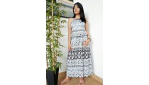 fashion women clothes balinese designer long dress casual