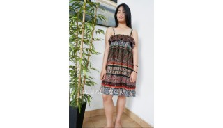 ladies fashion clothing batik fabric sun dressed style casual