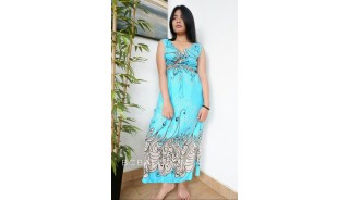 long dress bali batik hand printing handmade clothing design