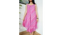 women fashion clothes sundress long wide rayon stamp handmade bali