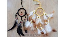 dream catcher key hanging accessories feathers handmade