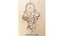 ethnic handmade dream catcher balinese design 5circle brown