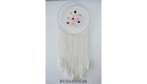 large dream catcher long net feathers handmade bali