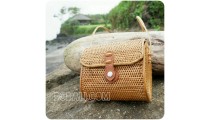 wallet sling bags rattan grass full handwoven handmade design 