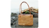 women shopping handbags rattan full motif handmade from bali