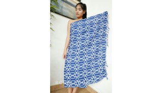 bali handmade rayon batik sarongs beach cloth hand stamp