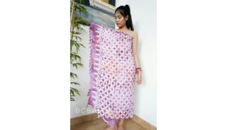 rayon batik sarongs hand stamp beach clothes bali handmade