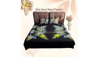 New Design Bedsheet Hand Painted by Balinese Artisans