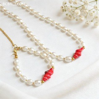 One Sets Necklace And Bracelet Original Shell 