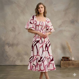 Premium Rayon Casual Long Dress
