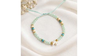 Special Offer Crystal Beads Bracelet with Original Shell
