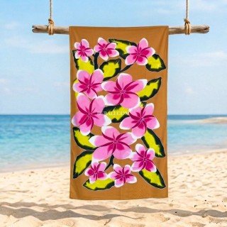 Best Quality Rayon Sarong Hand Painted Flower Design Handmade In Bali