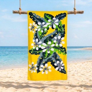 Best Quality Rayon Sarong Hand Painted Flower Design Handmade In Bali