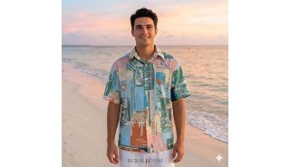 Special Offer Men Shirt  With Rayon Premium Printing