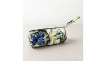 Stylish Canvas Wallet with Tropical Print