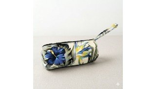 Stylish Canvas Wallet with Tropical Print